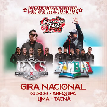 Cumbia Fest 2026 Gira Nacional