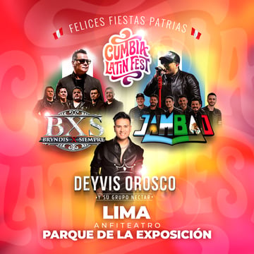 Bryndis X Siempre y Jambao en el Anfiteatro del Parque de la Exposición