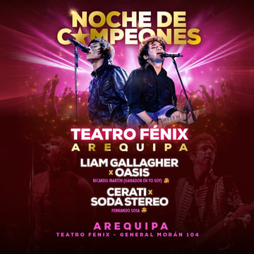 Noche de Campeones en Arequipa