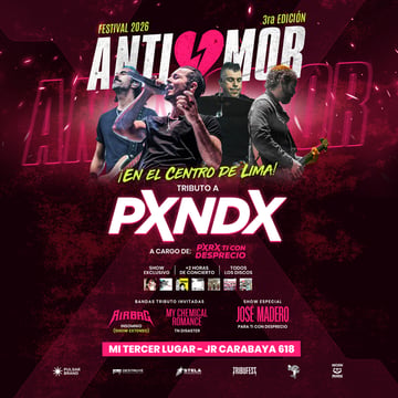 Antiamor Tributo a Pxndx en el Centro de Lima