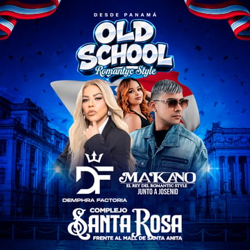Old School con Demphra Factoría y Makano junto a Josenid en El Complejo Santa Rosa