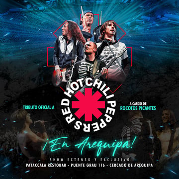 Tributo oficial a Red Hot Chili Peppers en Arequipa