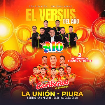 El Versus del Año con A10 de Walther Lozada vs Orquesta Caribeños de Guadalupe en La Unión Piura
