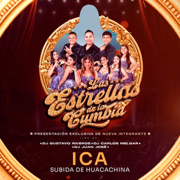 Las Estrellas de la Cumbia en Ica