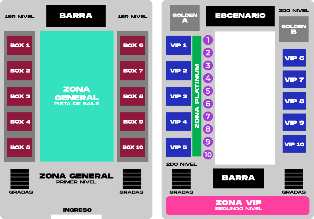 Croquis del evento