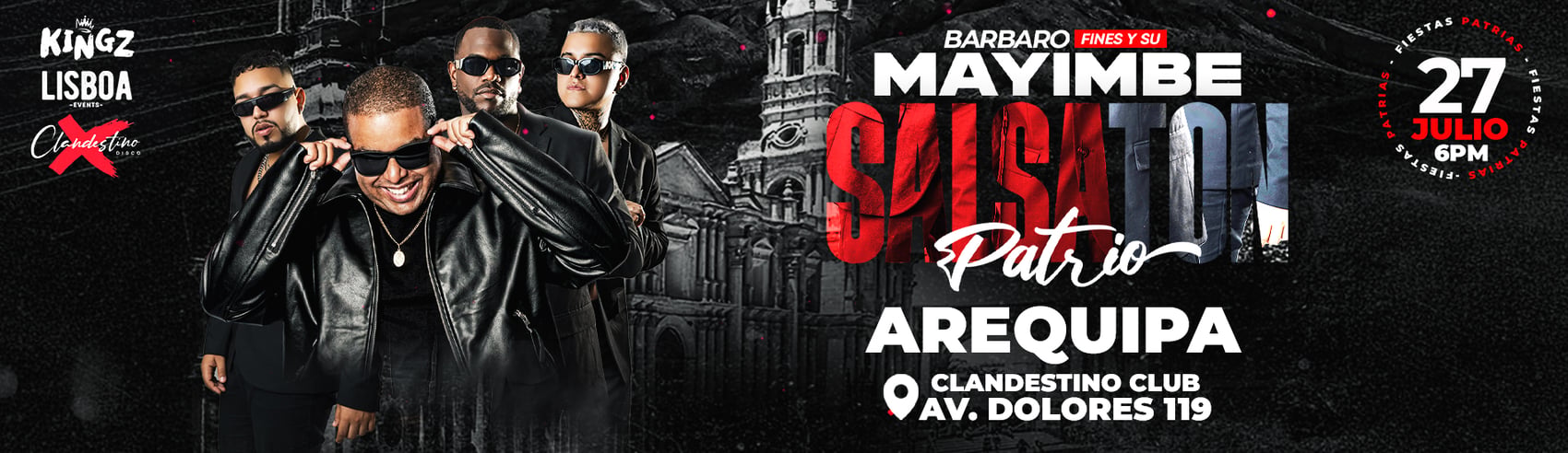 Barbaro Fines y su Mayimbe en Arequipa