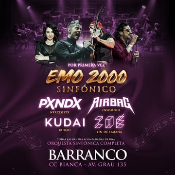 Emo 2000 Sinfónico  en Barranco
