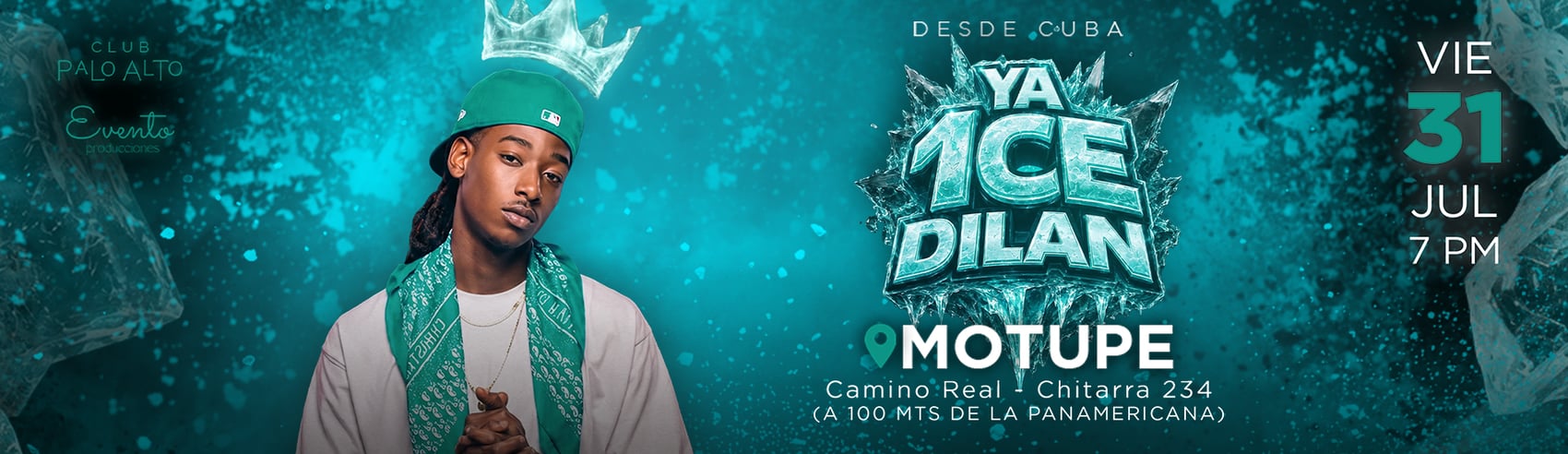 Desde Cuba llega Ya Ice Dilan a Motupe