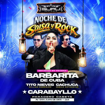 Noche de Salsa y Rock con Barbarita de Cuba y más en Carabayllo