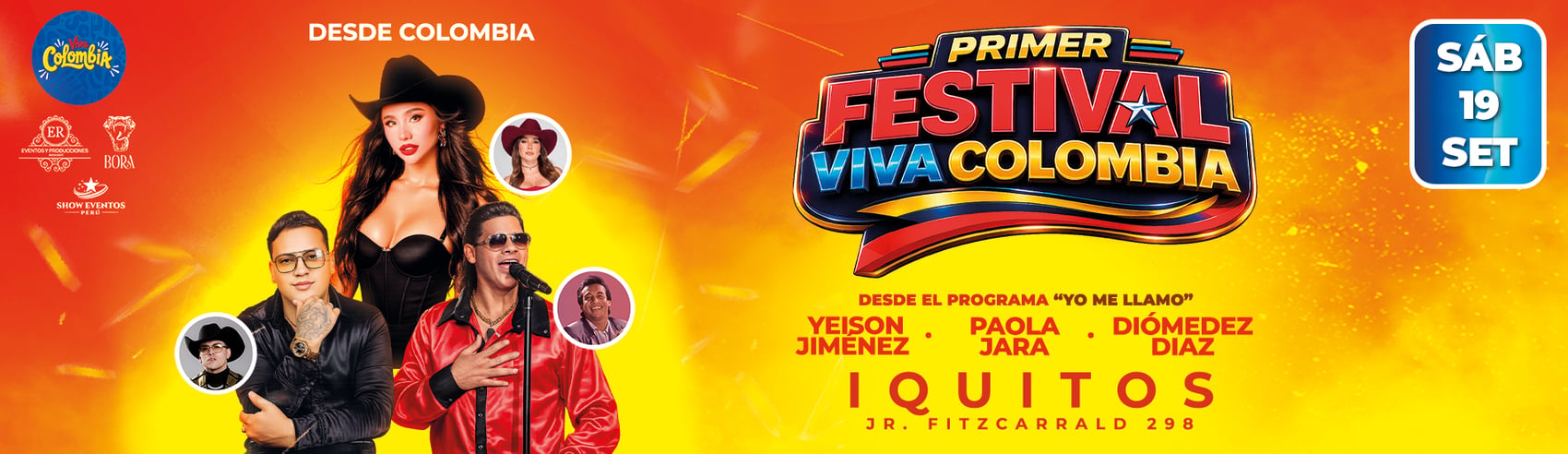 Primer Festival Viva Colombia llega a Iquitos