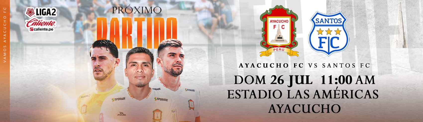 Ayacucho FC vs Santos FC - Liga 2