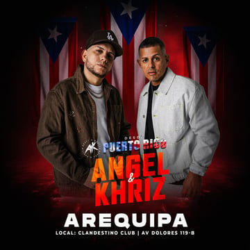 Desde Puerto Rico Angel &amp; Khriz en Arequipa
