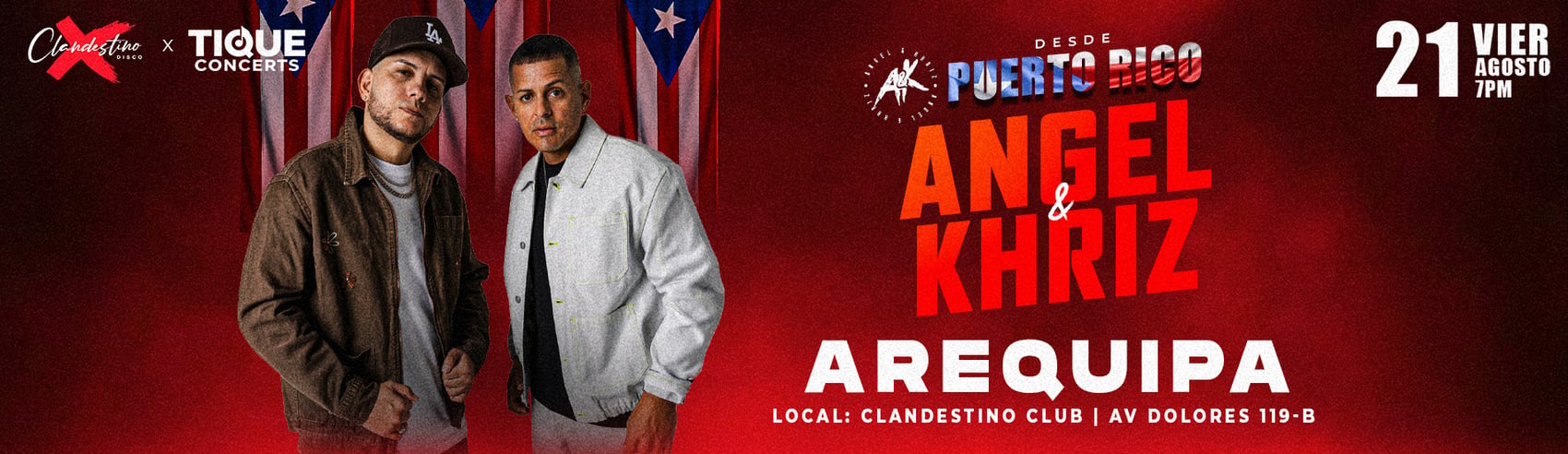 Desde Puerto Rico Angel &amp; Khriz en Arequipa