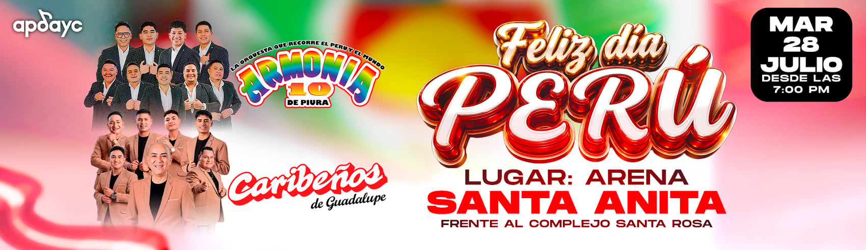 Armonía 10 de Piura y Caribeños de Guadalupe en Arena Santa Anita
