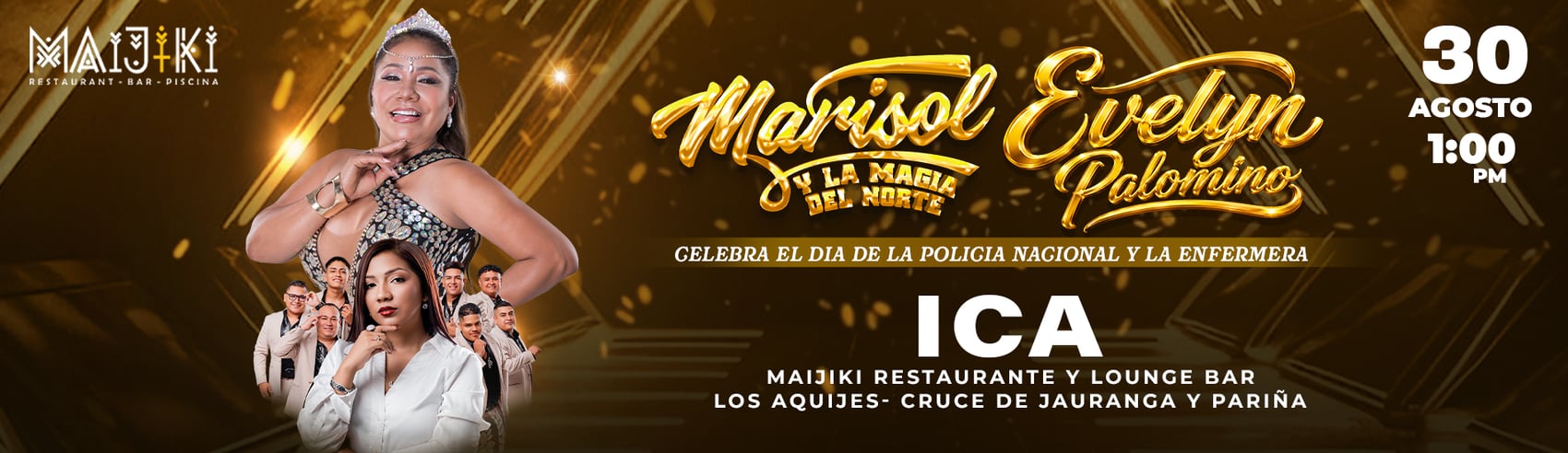 Marisol y Evelyn Palomino en Ica