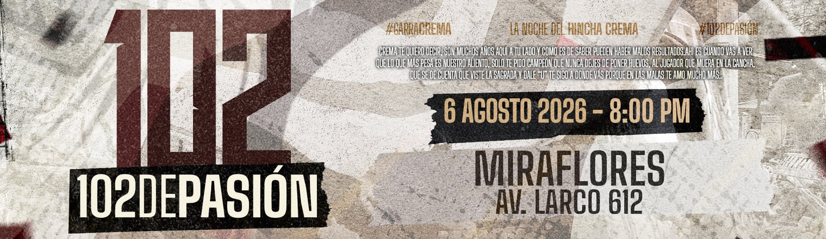 102 de Pasión en Miraflores