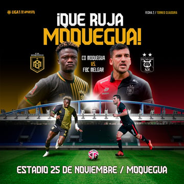 CD Moquegua vs FBC Melgar por la Liga1